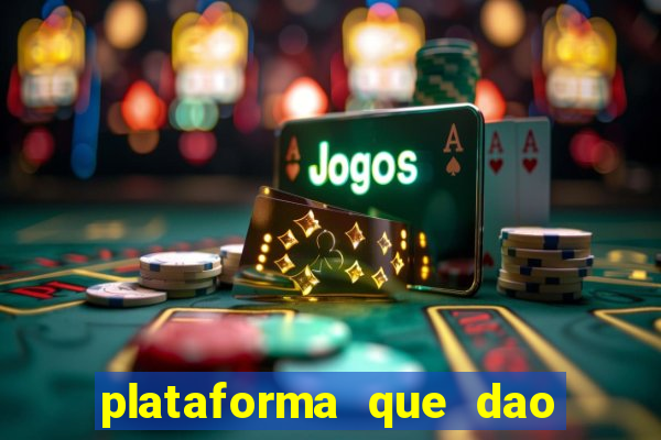 plataforma que dao bonus no cadastro