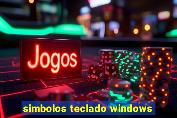 simbolos teclado windows