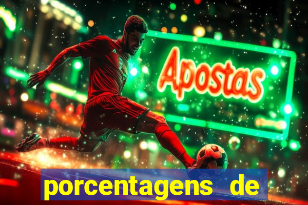 porcentagens de jogos pagantes