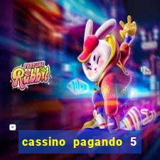 cassino pagando 5 reais no cadastro