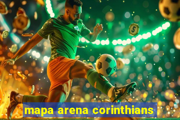 mapa arena corinthians