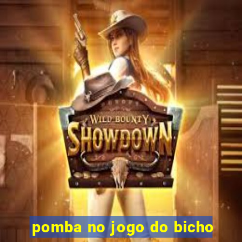 pomba no jogo do bicho