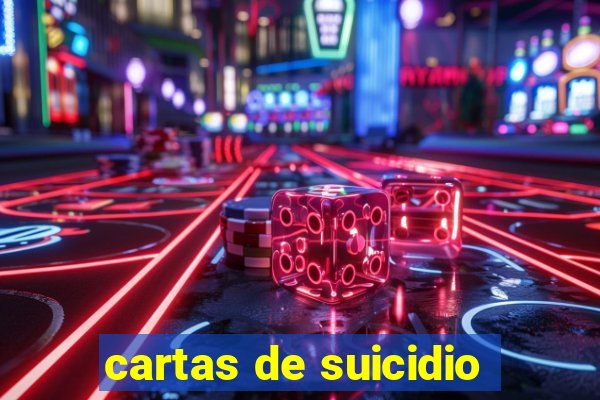 cartas de suicidio