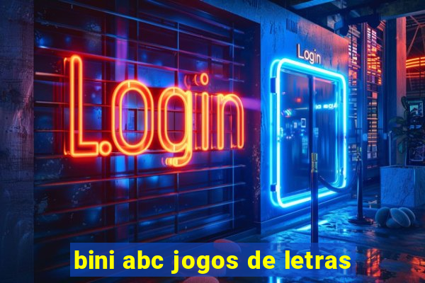 bini abc jogos de letras