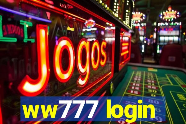 ww777 login