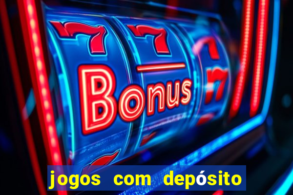 jogos com depósito de 50 centavos